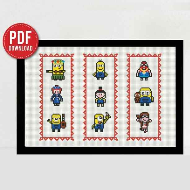 Bookmarks Minion Set 3 image 1