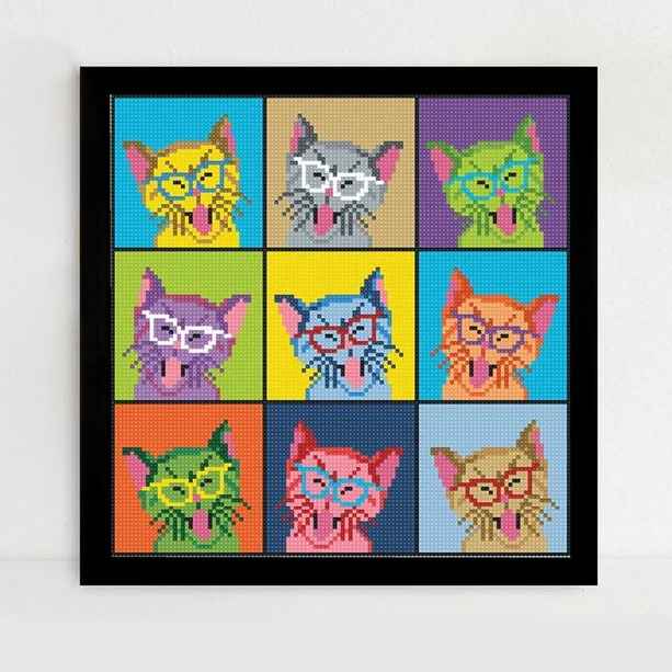 Cat Andy Warhol image 1