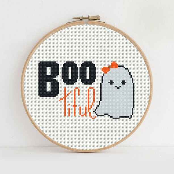 Funny Ghost Halloween BOO image_1