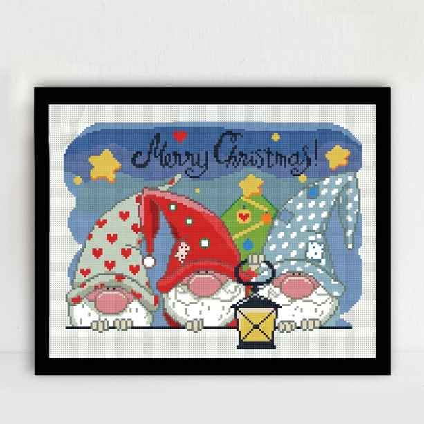 Gnomes Merry Christmas image 1