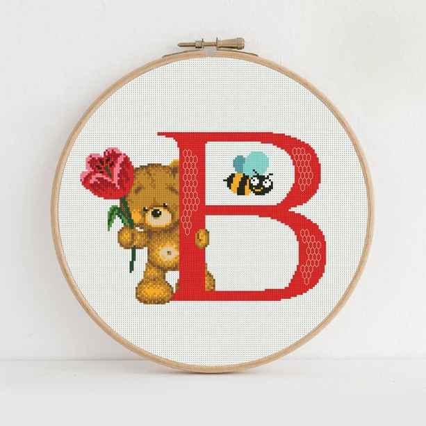 Letter B Bear ABC image 1_