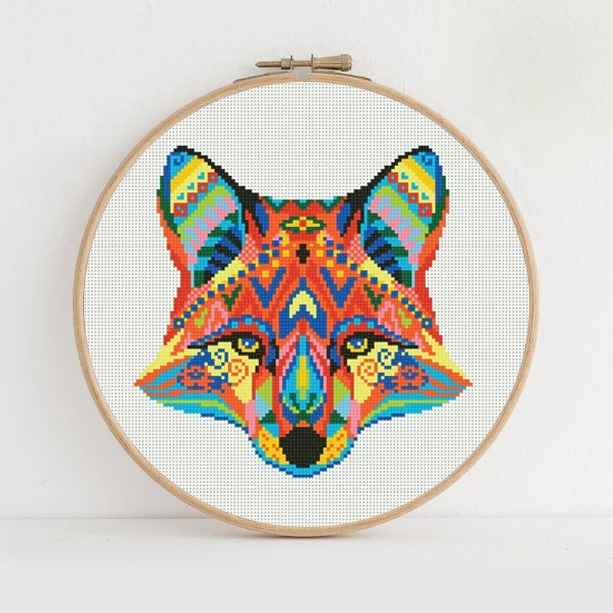 Mandala Fox image 1