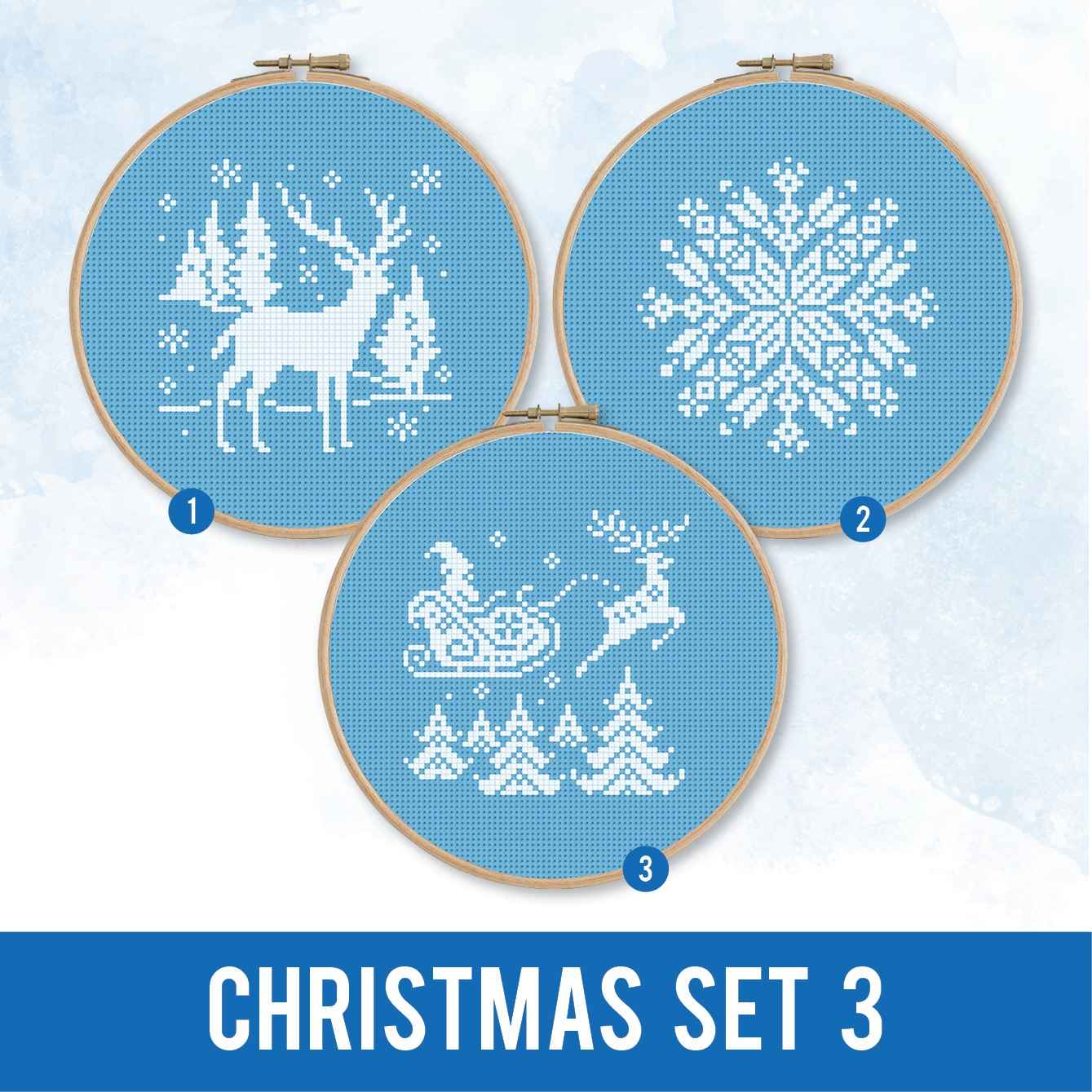 Cross Stitch Pattern - Christmas_Set_1