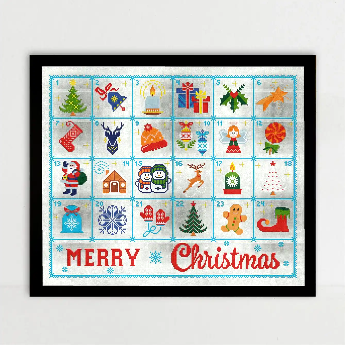 Cross Stitch Pattern - Christmas_Advent_WEB
