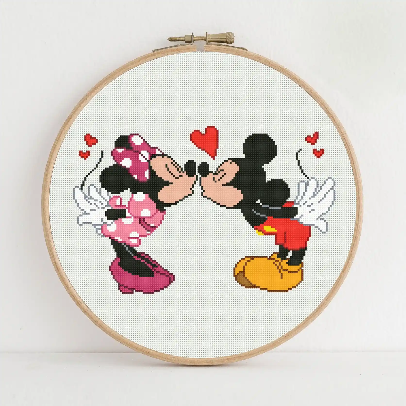 Cross Stitch Pattern - Mickey Minnie_WEB