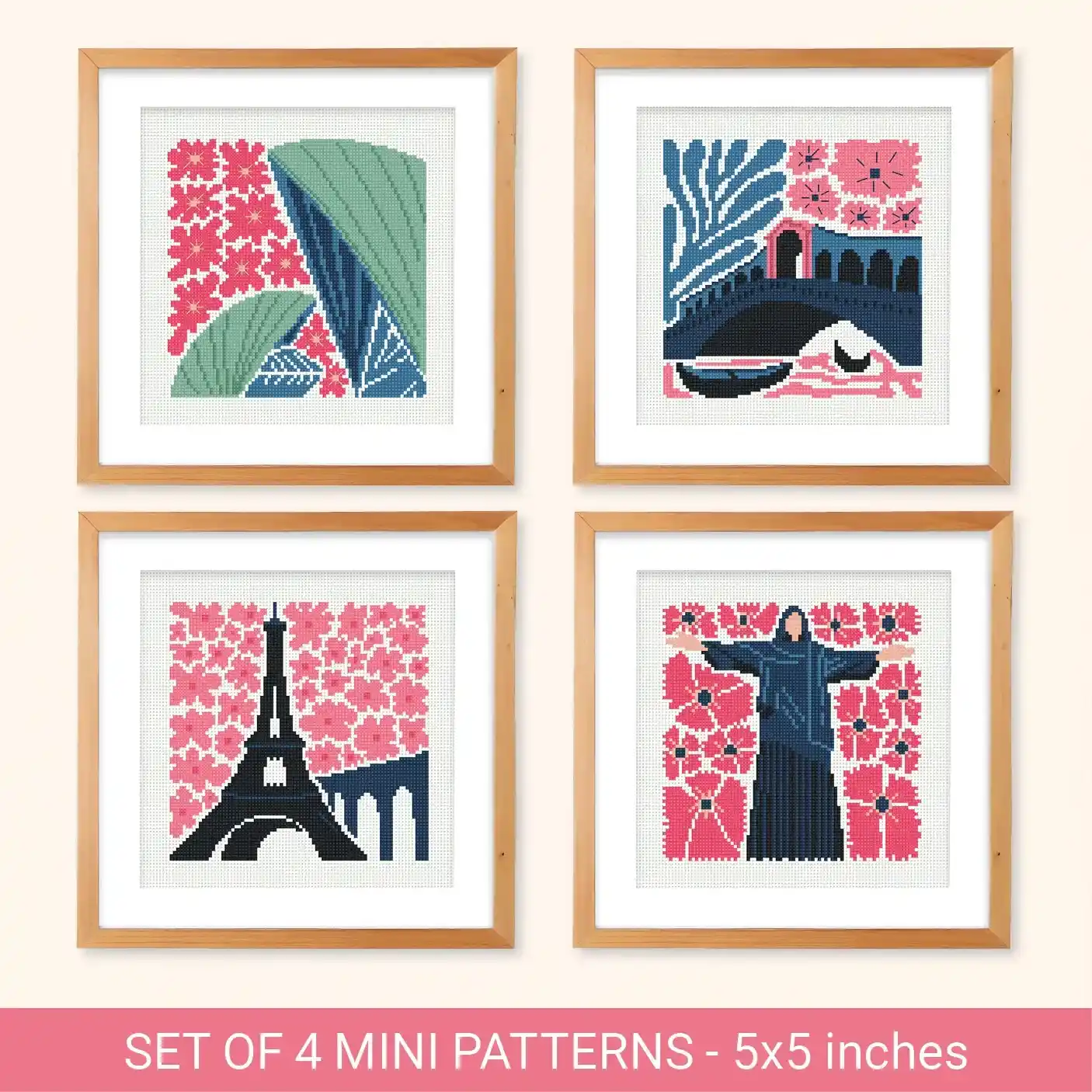 Cross Stitch Pattern - City_set1_WEB