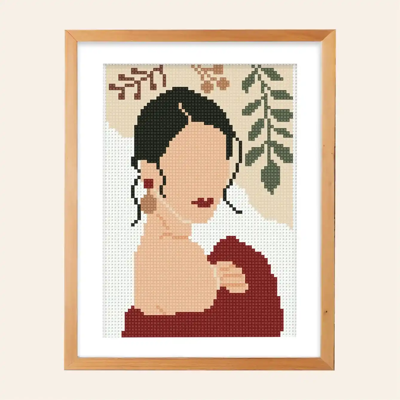 Cross Stitch Pattern - Boho Style woman3_WEB_1