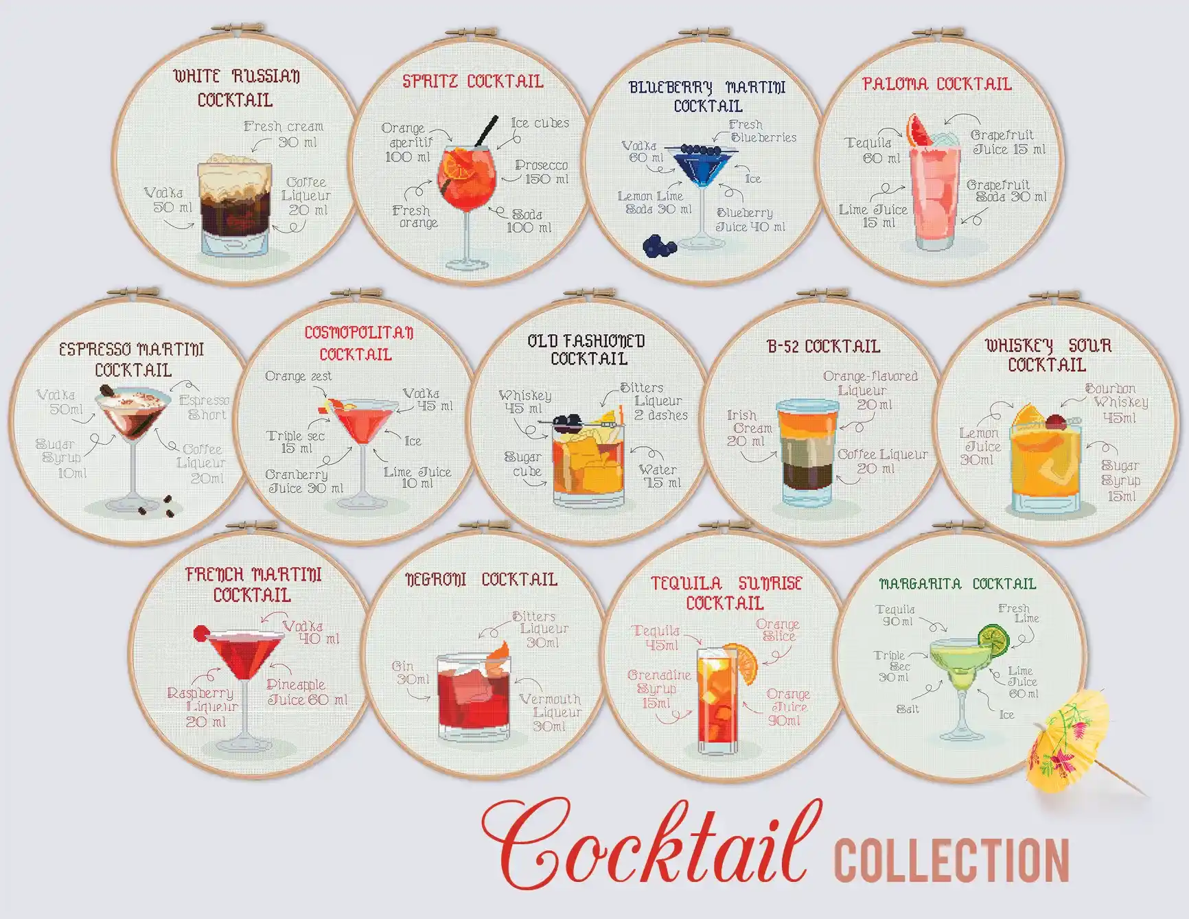 Cross Stitch Pattern - Espresso Martini_WEB_2