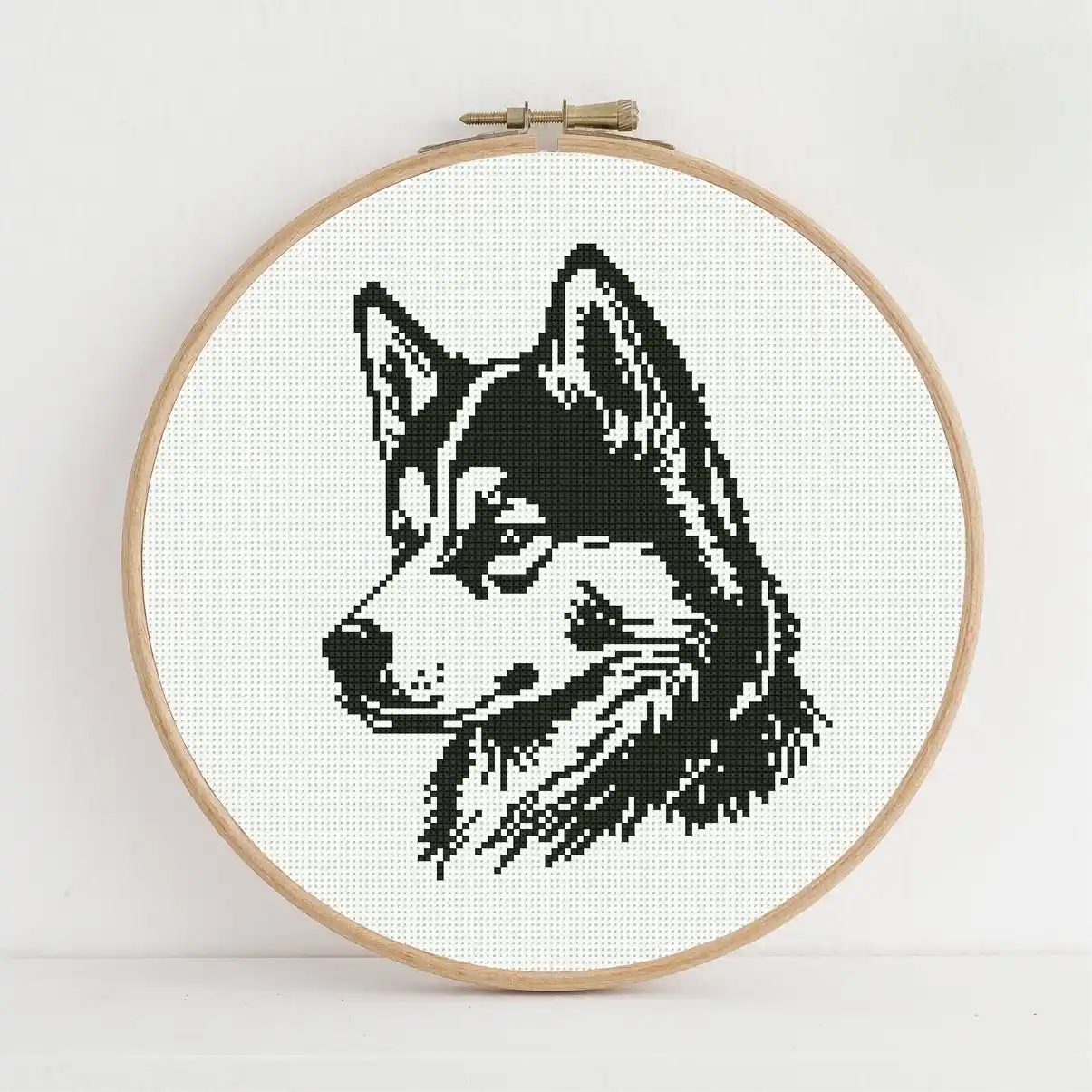 Cross Stitch Pattern - Husky_WEB