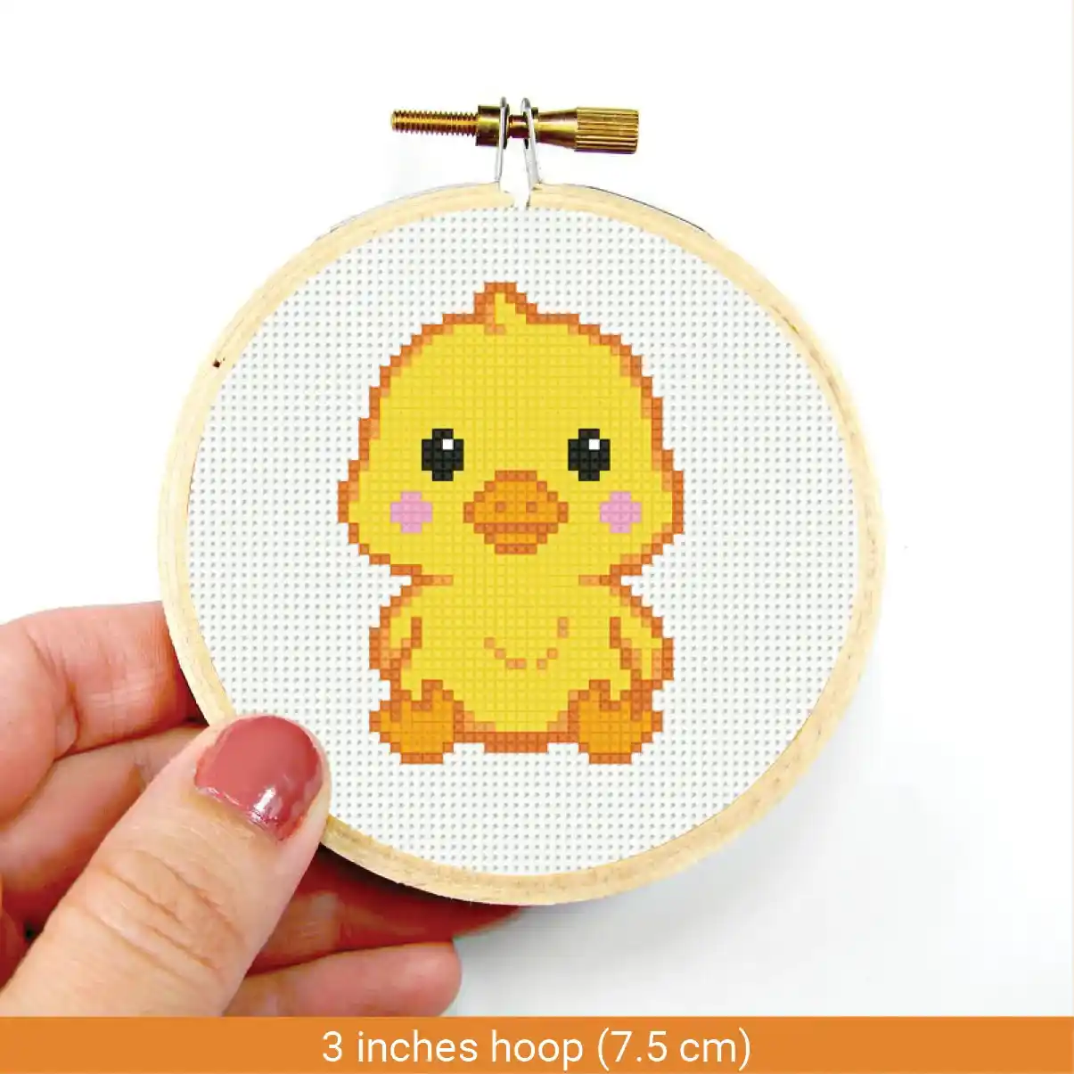 Cross Stitch Pattern - Baby duck_WEB_1
