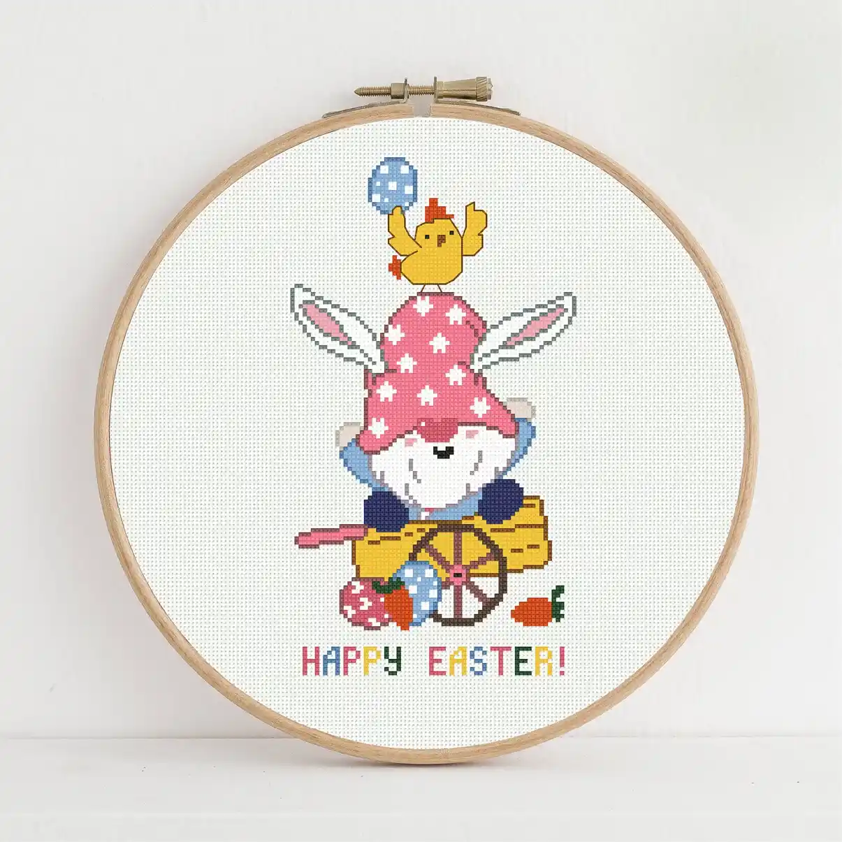 Cross Stitch Pattern - Happy Easter_WEB_
