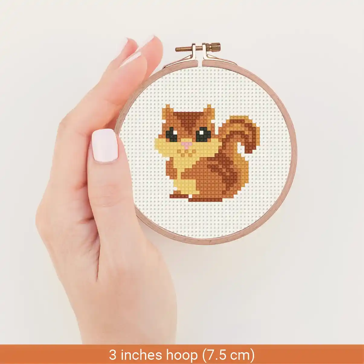 Cross Stitch Pattern - Mini Chipmunk baby_WEB_1
