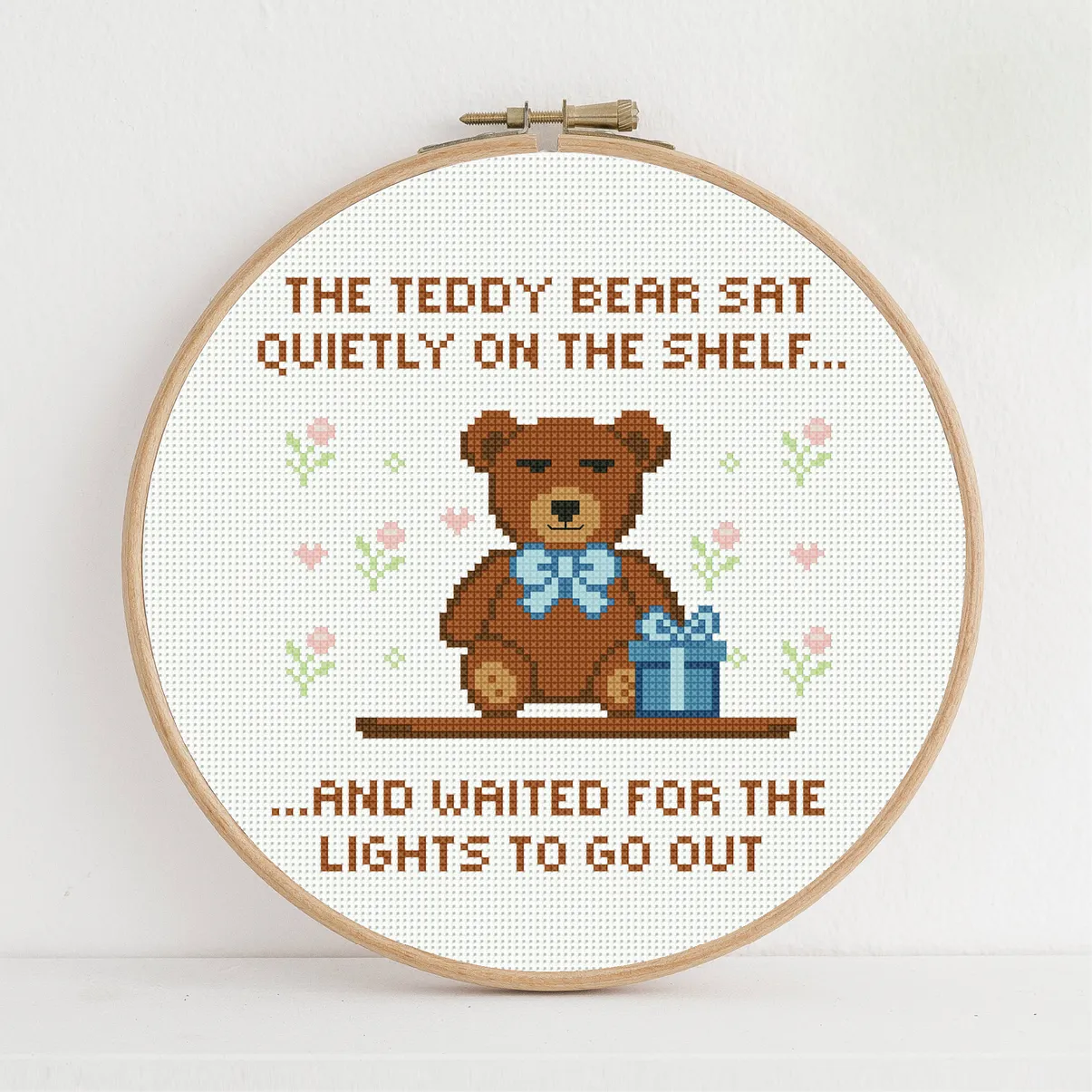 Cross Stitch Pattern - Teddy Bear_WEB