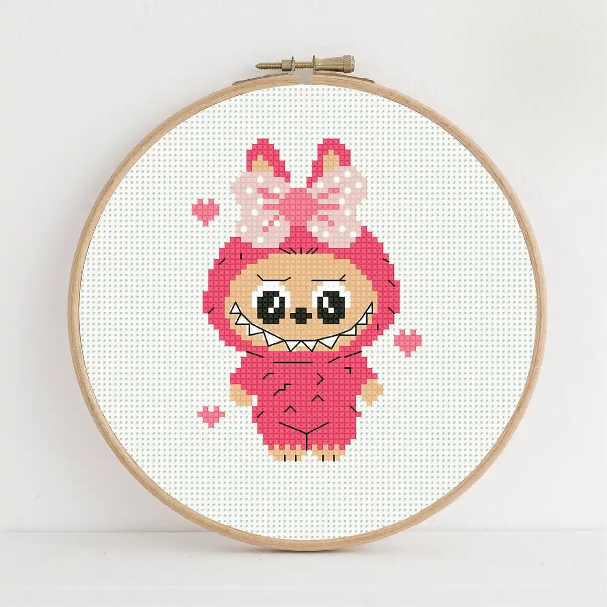 Cross Stitch Pattern - Labubu Girl_WEB
