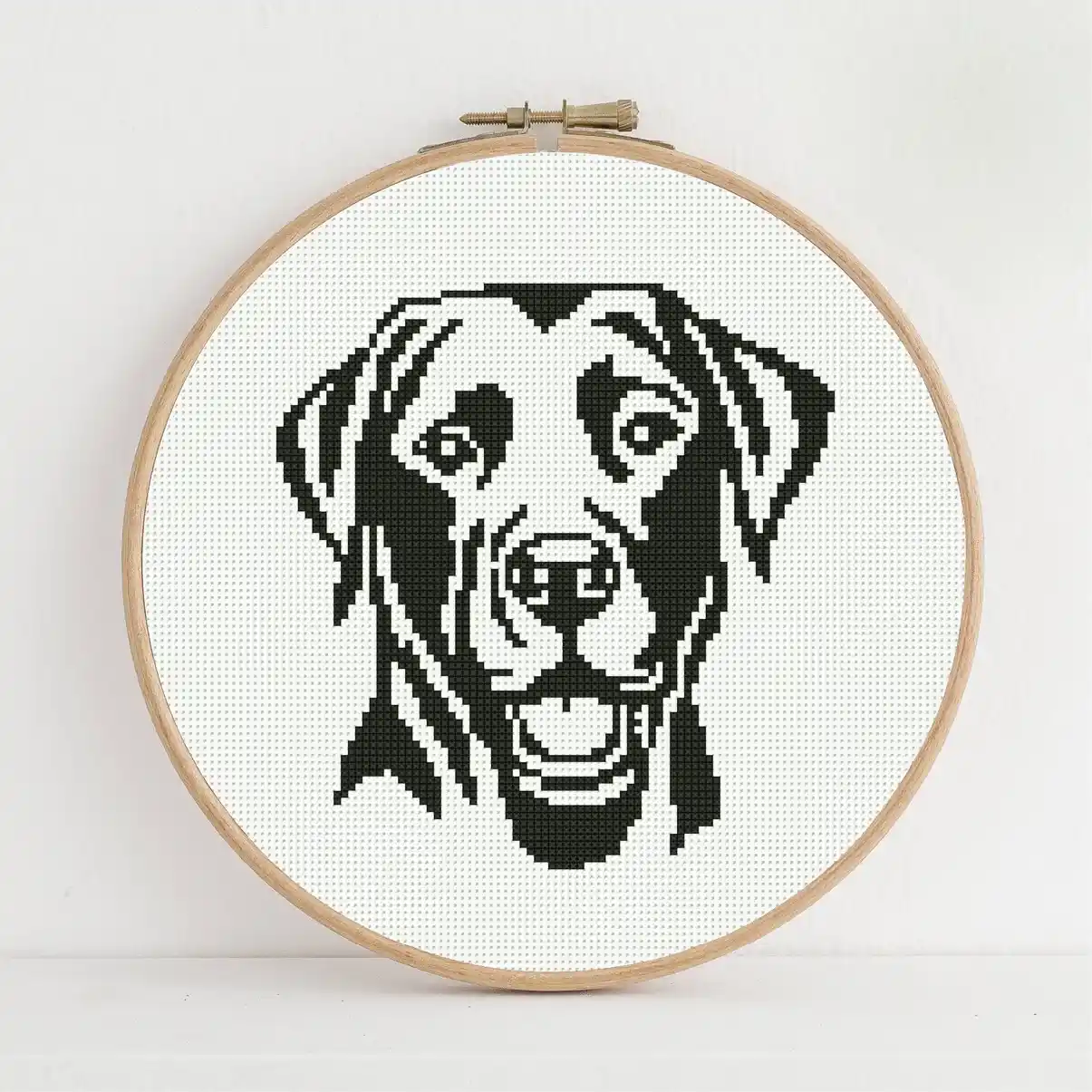 Cross Stitch Pattern - Labrador Retriever_WEB