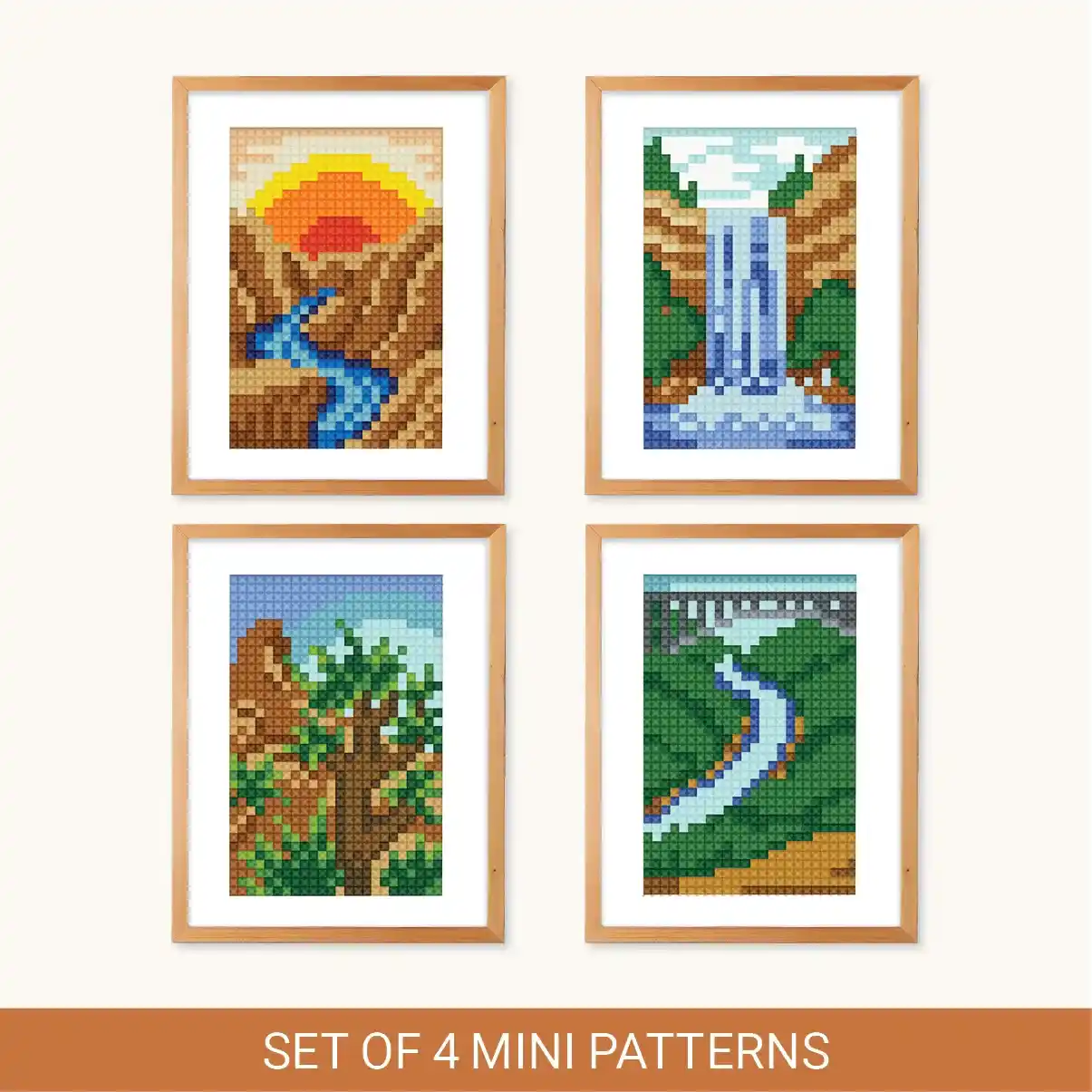 Cross Stitch Pattern - Mini Parks 2 set_WEB_1