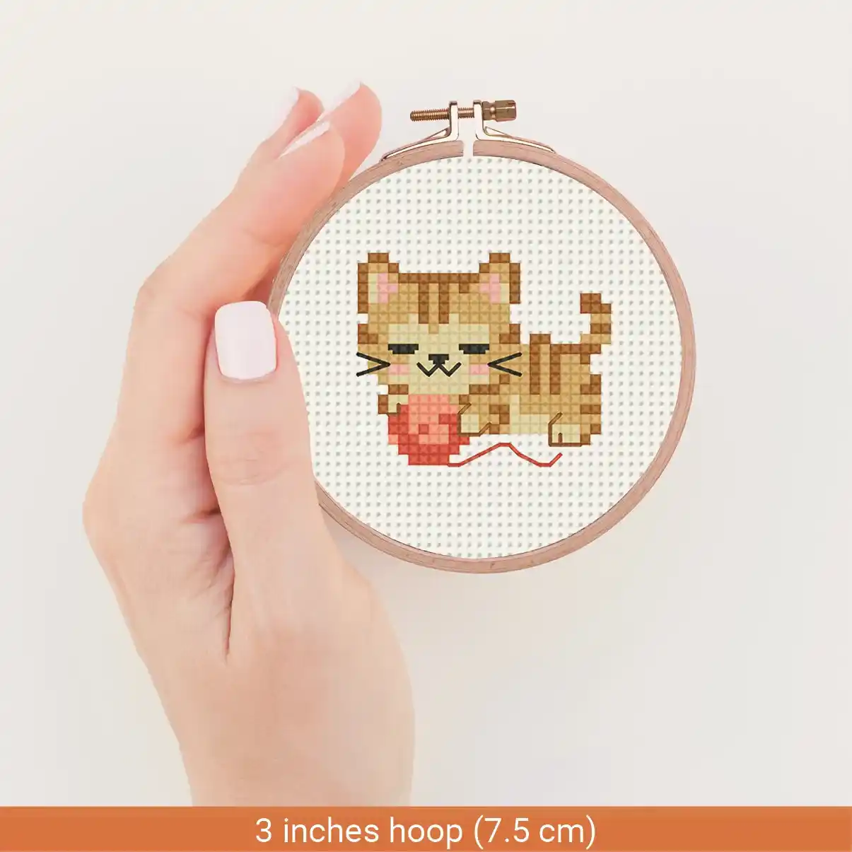 Cross Stitch Pattern - Tiny Kitten_WEB_1